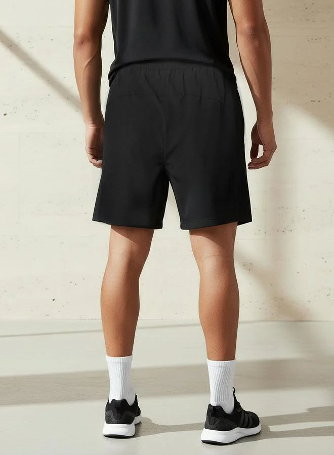 Kappa  Kappa Men Logo Print Dual Shorts for Men | Best Price UAE